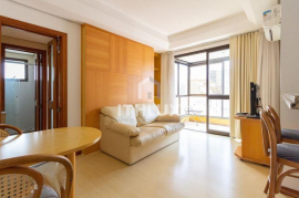 Apartment, For Sale, 48m2, FURNISHED, 1 Bedroom 1 Parking Space, Parcão, Moinhos de Vento, Poa/ Rs