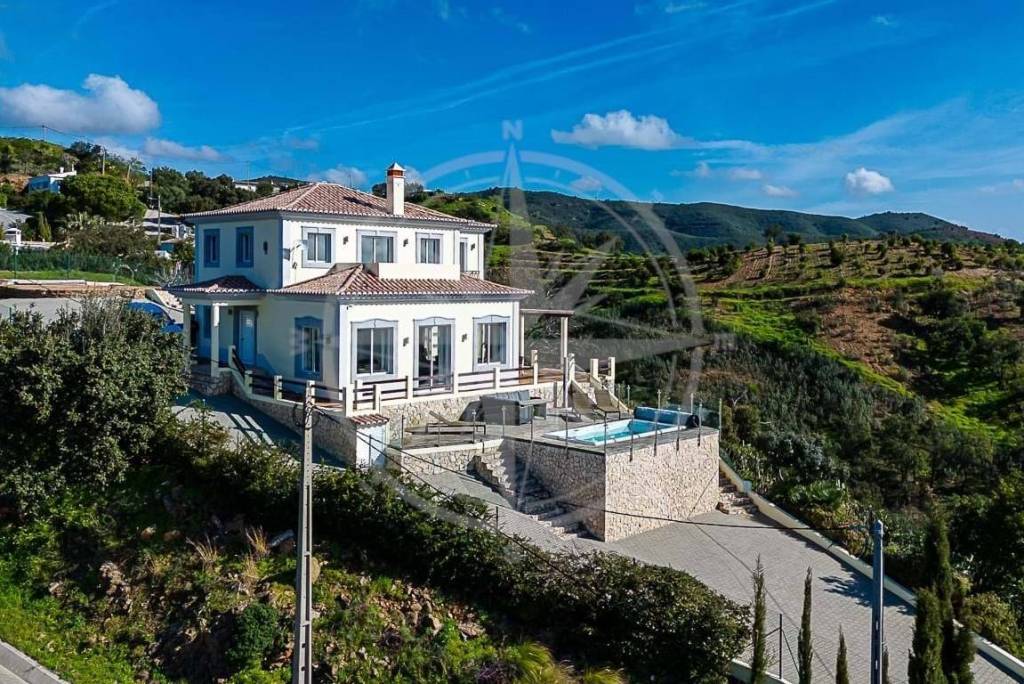 Stunning Tavira 3 Bedroom Villa with Swim Spa and Panoramic Views