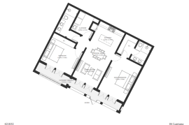 Lantana Residence 421032: Elegant 2-Bedroom Condo in El Prado's Premier Neighborhood