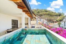Terraced Flats 7522: Brand New 2 Bedroom Ocean View Condo in Las Catalinas' newest section