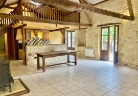 Proche Beaumont: Maison de village avec Jardin