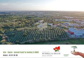 Land of 22000 m² for development  into 51 lotes - all 3 bedroom villas, near Faro - Estoi. Land of 22000 m² for development  into 51 lotes - all 3 bedroom villas, near Faro - Estoi.