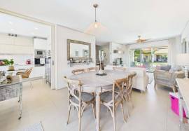 Exquiste 3 bedroom villa with garage & rooftop sea views in gated condominium with pools