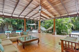 Casa Querencia: Prime Double-Lot Oasis with Rental Apartments in Playa Langosta, Tamarindo