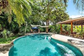 Casa Querencia: Prime Double-Lot Oasis with Rental Apartments in Playa Langosta, Tamarindo