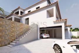 3-bedroom house in final construction phase with swimming pool – Venda do Pinheiro