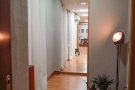 Versatile workspace with storage and private office