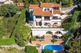 RIJEKA, VIŠKOVO, SARŠONI - detached house with pool and sea view + large garden! OPPORTUNITY!