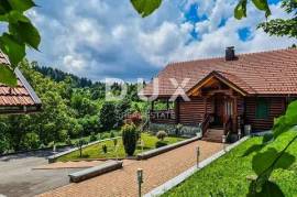 GORSKI KOTAR, RAVNA GORA - Beautiful holiday home, secluded with 5,474m2 of fenced land