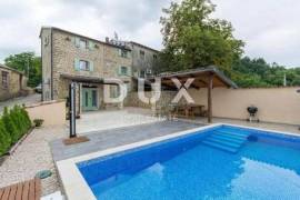 ISTRIË, MOTOVUN - Authentiek stenen huis met zwembad