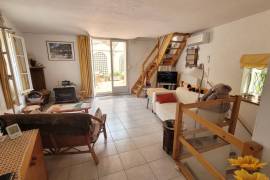 Charming Village House With 101 M2 Of Living Space, 4 Bedrooms And A Lovely Sunny Terrace. Charming Village House With 101 M2 Of Living Space, 4 Bedrooms And A Lovely Sunny Terrace.