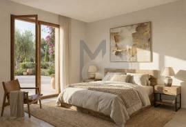 3-beds apartment with two terraces, in a condominium with swimming pool
