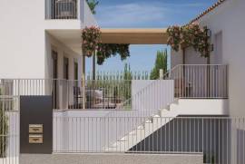 Apartamento T2 novo com garagem, terraço e condomínio fechado em Alcoitão, Cascais.