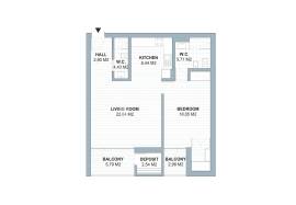 1 bedroom apartment in The One with balcony and parking, Vilamoura 1 bedroom apartment in The One with balcony and parking, Vilamoura