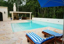 Luxury 2 bed Hacienda Style Tulum Villa For Sale in Los Arboles Tulum Mexico