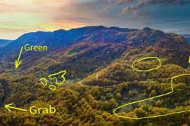 Beautiful land for sale in the Tara River Canyon Pluzine Montenegro