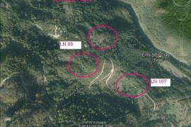 Beautiful land for sale in the Tara River Canyon Pluzine Montenegro