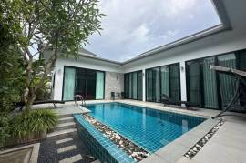 Three Bedroom Single Storey Private Pool Villa for Rent Located in a Quiet Area of Cherng Talay