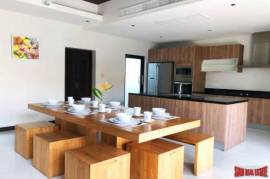 Two Storey Balinese Three Bedroom Pool Villa for Rent in a Peaceful Area of Cherng Talay