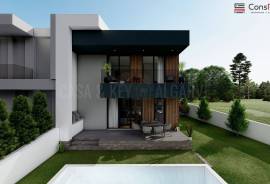 3+1 Bedroom Detached House with Pool, Barbecue and Excellent Finishes