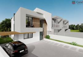 3+1 Bedroom Detached House with Pool, Barbecue and Excellent Finishes