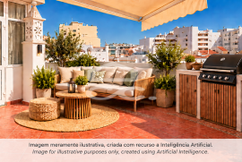 1 bedroom apartment with panoramic terrace 100 m from the beach in Armação de Pêra 1 bedroom apartment with panoramic terrace 100 m from the beach in Armação de Pêra