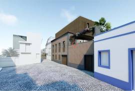 Plot with renovation project, for construction of a 3 bedroom villa and pool