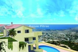 Four Bedroom Detached house with Basement for sale in Melisovounos area of Tala village.