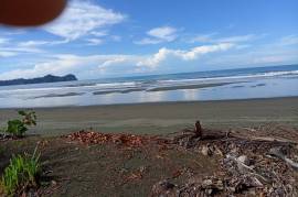 Excellent Beachfront land for sale in Quepos Costa