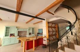 Large Village House With Commercial Premises, Large Living Area And 4 Bedrooms. Potential