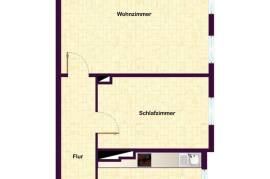 3 stops to Alexanderplatz! Ready to move! 2-room apartment in the heart of Friedrichshain