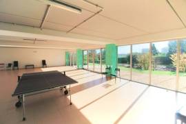 Large 2 bedroom duplex apartment with gym, garage box and swimming pool