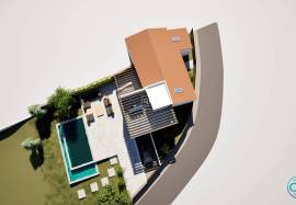 Bulding Plot with Project for a Modern 2-bedroom Villa