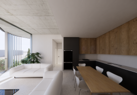 3 Bedroom Top Floor Apartment - Paphos Town Centre