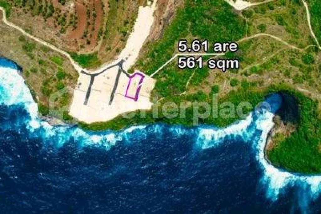 Own a Slice of Paradise: Exclusive 5.61 Are Freehold Cliff-Front Land with Panoramic Indian Ocean Views at Kelingking Beach