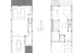 Contemporary villa with 3 bedrooms and an office, under construction Contemporary villa with 3 bedrooms and an office, under construction