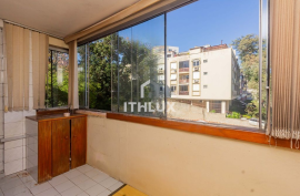 Apartment, for sale, semi-furnished, 56m2, 2 bedrooms, 1 bathroom, deeded vacancy, near Barra Shopping, Medianeira, Poa/ RS