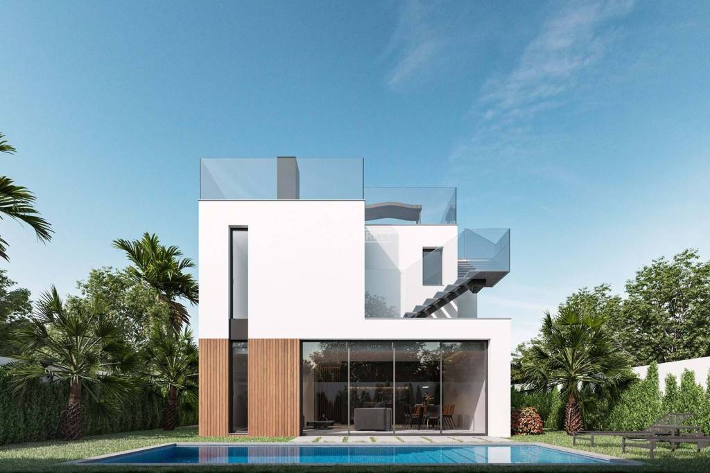 New 3+1 bedroom villa with swimming pool and luxury finishes located in Albufeira Marina!