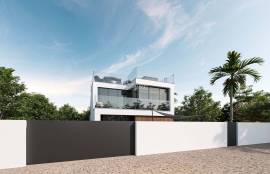 New 3+1 bedroom villa with swimming pool and luxury finishes located in Albufeira Marina!
