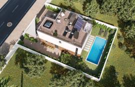 New 3+1 bedroom villa with swimming pool and luxury finishes located in Albufeira Marina!