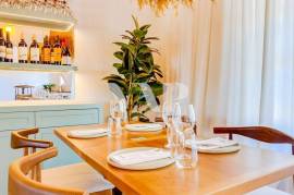 Outdoor Restaurant with Wooden Deck and Surrounding Tropical Setting, Almancil