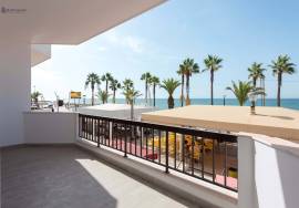 Renovated 2+1 Bedroom Apartment on the First Line of Quarteira Beach – Stunning Sea View