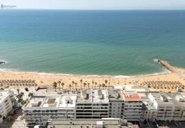 Renovated 2+1 Bedroom Apartment on the First Line of Quarteira Beach – Stunning Sea View