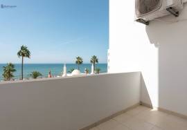 Renovated 2 Bedroom Apartment on the First Line of Quarteira Beach – Unique Sea View