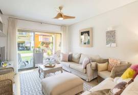 Tavira – Semi-detached 3-bedroom villa with ocean view roof terrace, private garage and garden