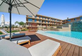 Quarteira, Forte Novo – new 2-bedroom top-floor apartment with sea views