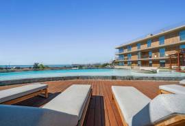 Quarteira, Forte Novo – new 2-bedroom top-floor apartment with sea views