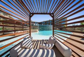 Quarteira, Forte Novo – new 2-bedroom top-floor apartment with sea views