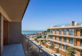 Quarteira, Forte Novo – new 2-bedroom top-floor apartment with sea views