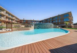 Quarteira, Forte Novo – new 2-bedroom top-floor apartment with sea views